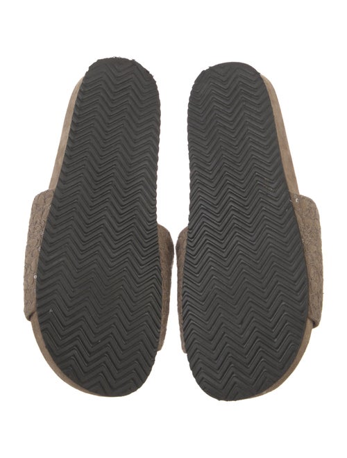 Brunello Cucinelli Monili Suede Slides
