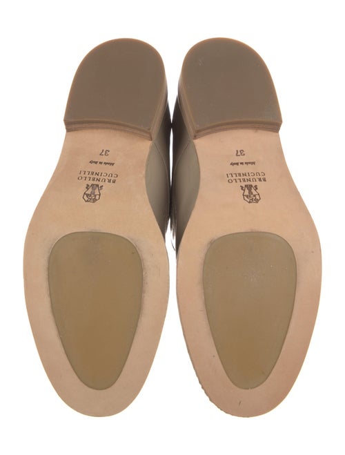 Brunello Cucinelli Monili Patent Leather Oxfords