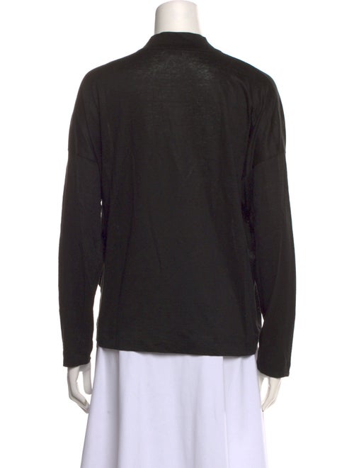 Brunello Cucinelli Linen V-Neck Top