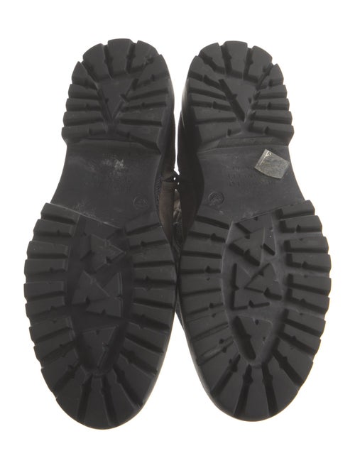 Brunello Cucinelli Monili Suede Combat Boots