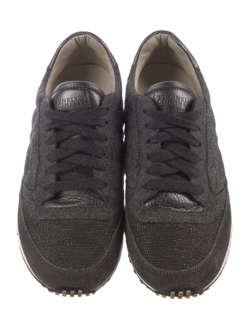 Brunello Cucinelli Monili Suede Sneakers