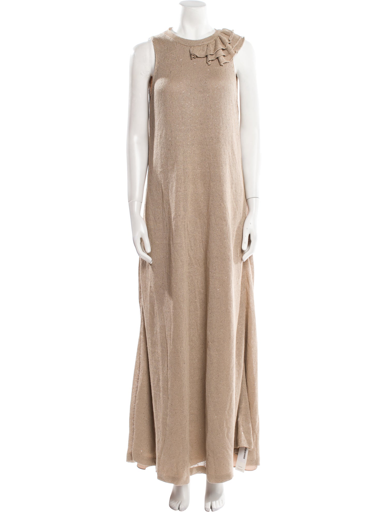 Brunello Cucinelli Linen Long Dress