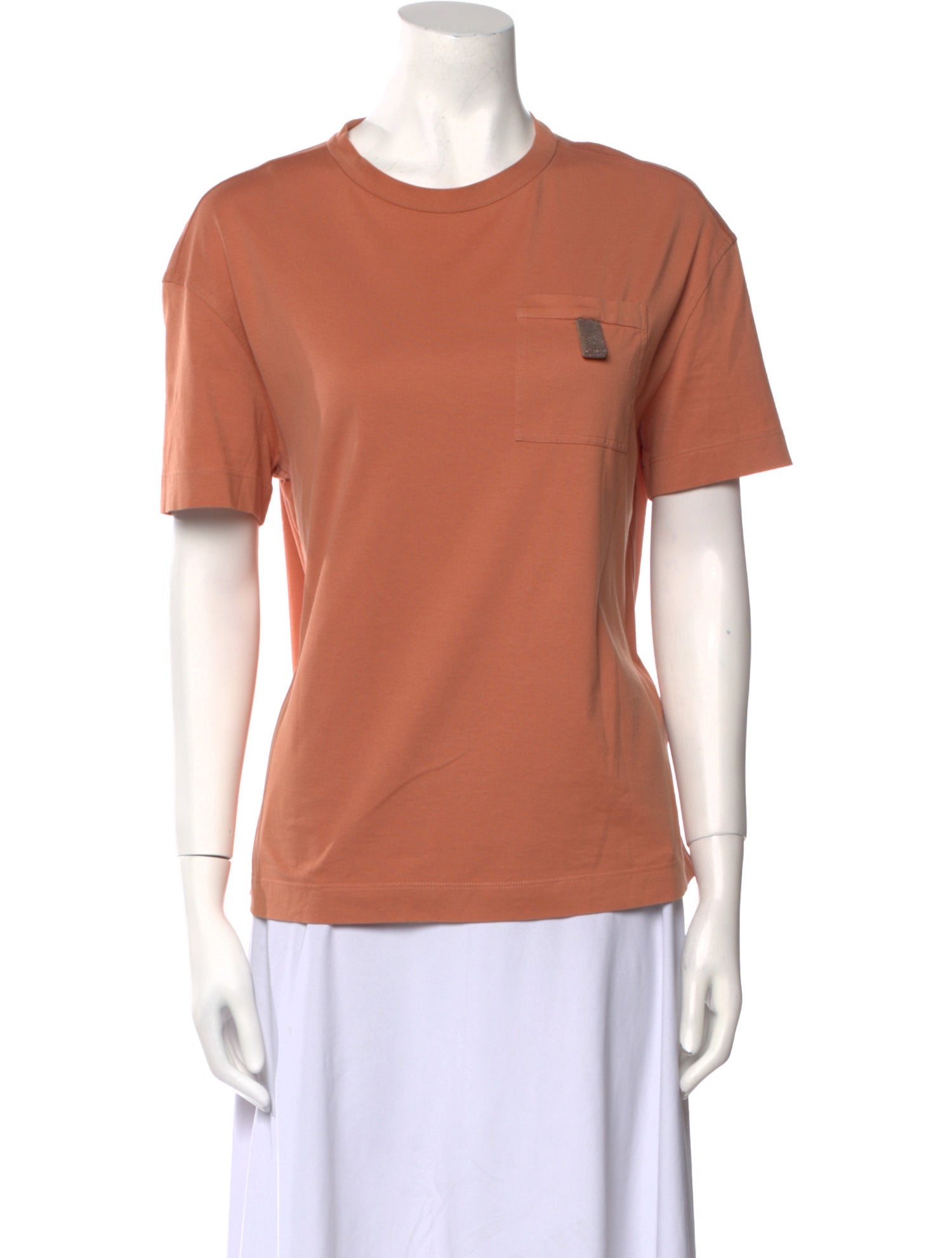 Brunello Cucinelli Crew Neck Short Sleeve T-Shirt