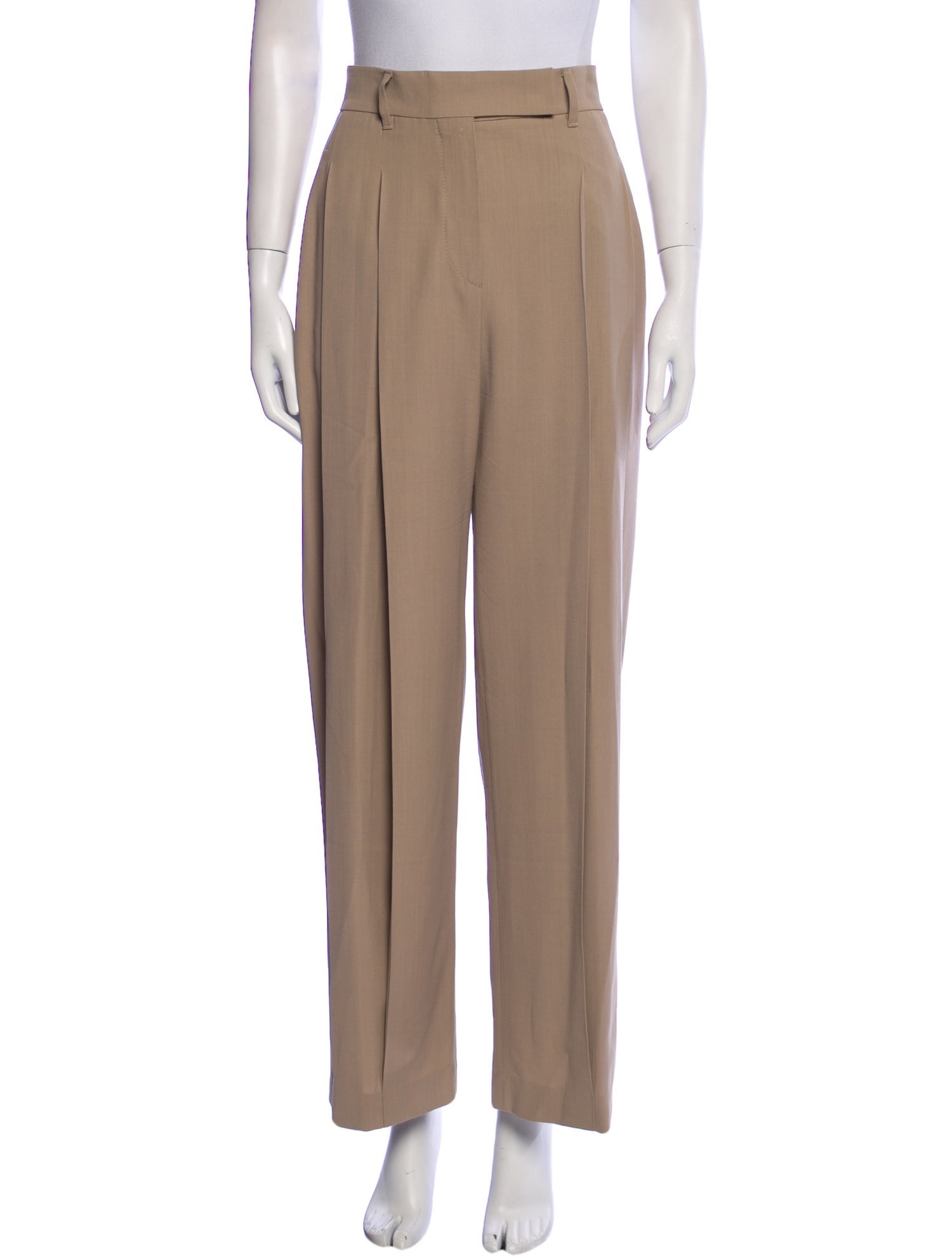 Brunello Cucinelli Wool Wide Leg Pants