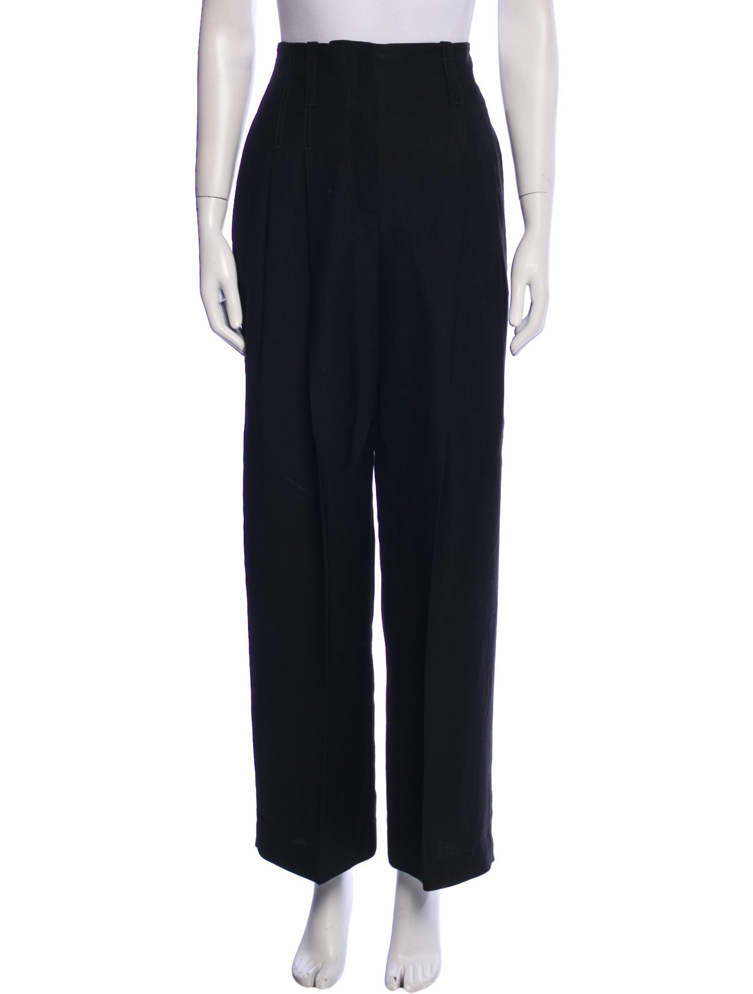 Brunello Cucinelli Virgin Wool Wide Leg Pants