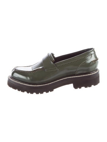 Brunello Cucinelli Patent Kiltie Loafers
