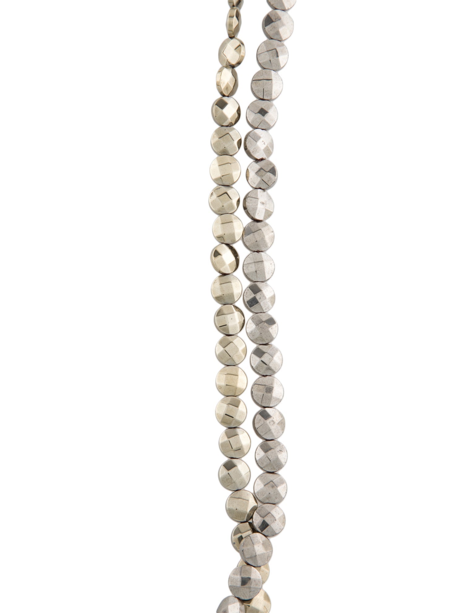 Brunello Cucinelli Stone Bead Double Strand Necklace