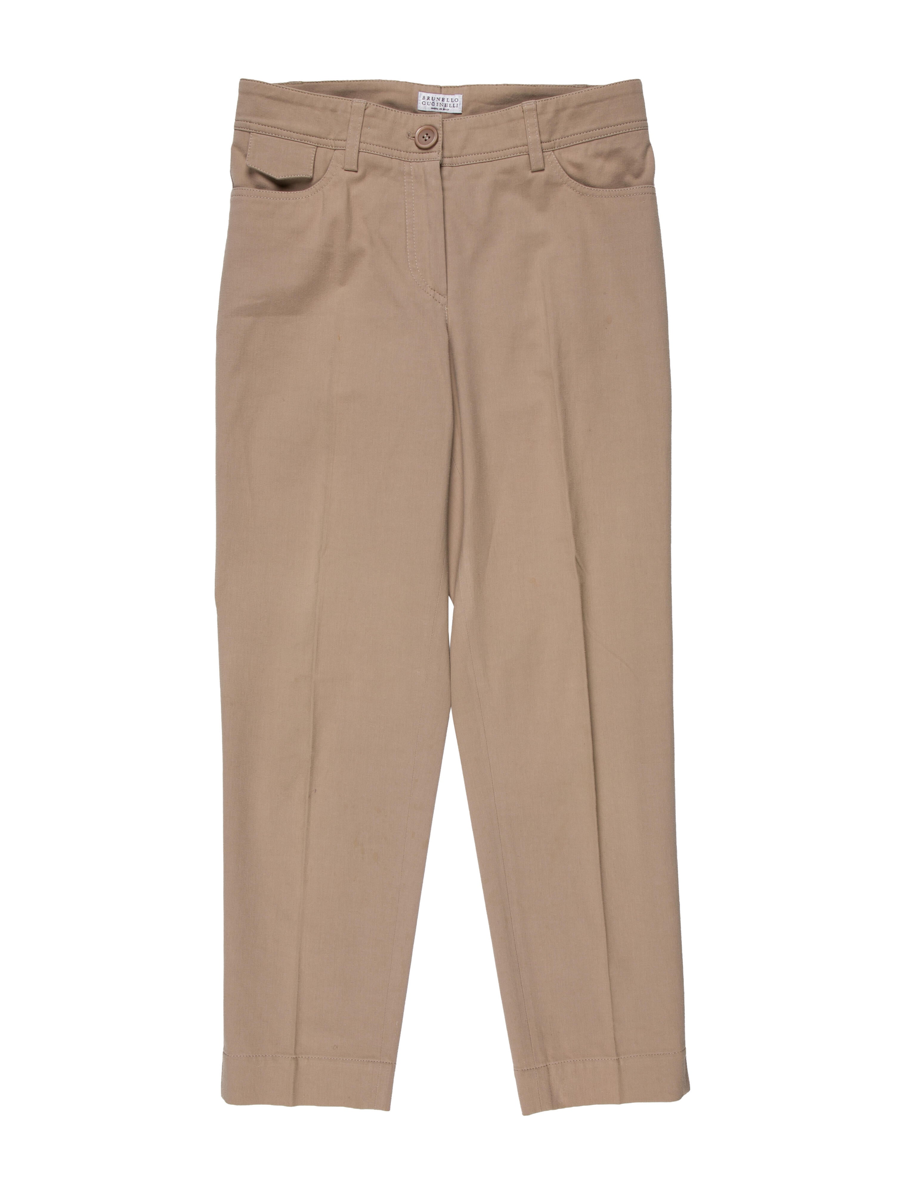 Brunello Cucinelli Straight Leg Pants