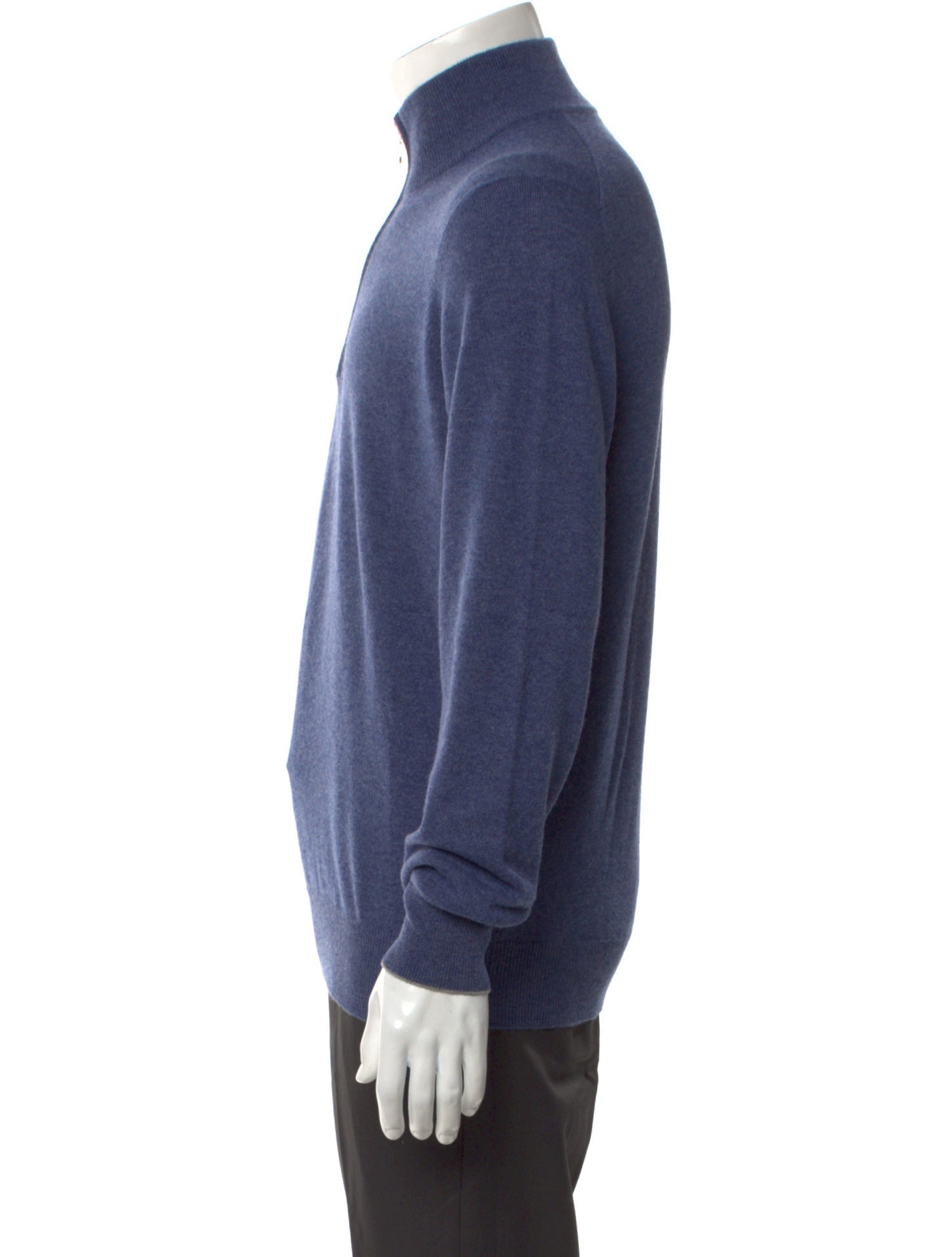 Brunello Cucinelli Cashmere Turtleneck Polo Sweater
