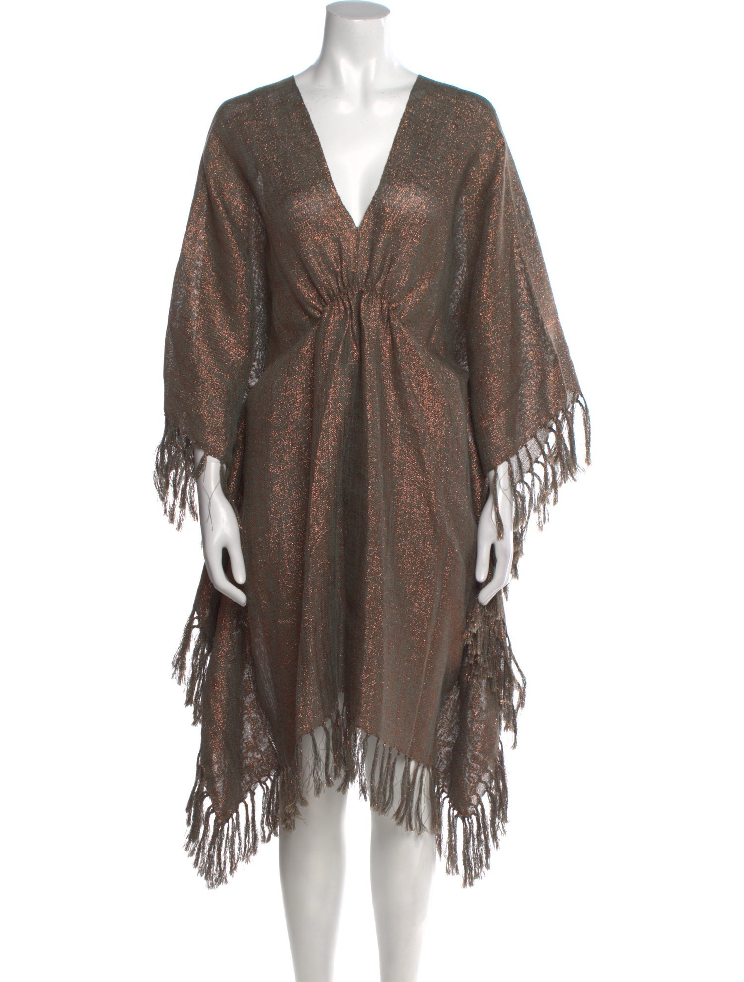 Brunello Cucinelli Printed V-Neck Sweater