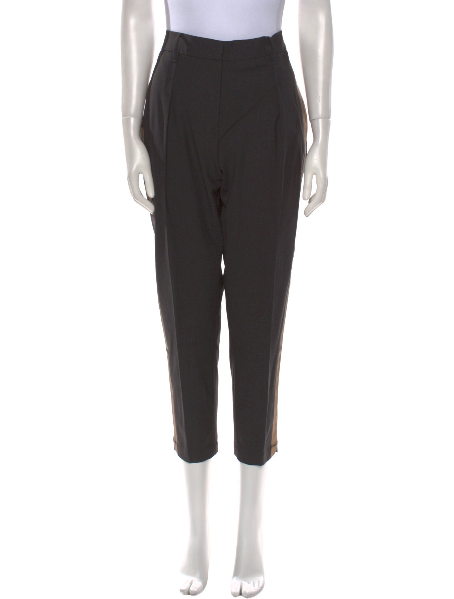 Brunello Cucinelli Virgin Wool Straight Leg Pants w/ Tags