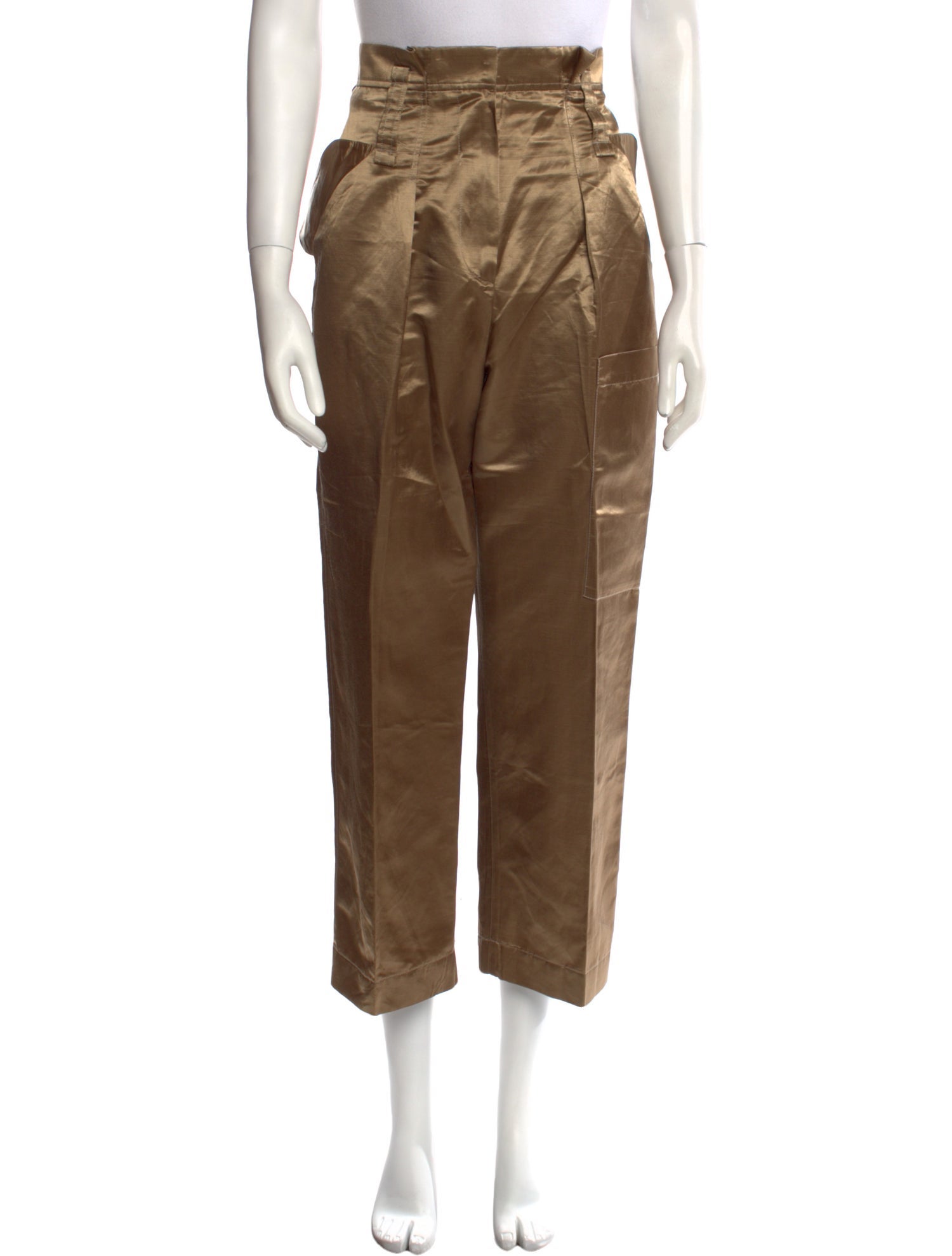 Brunello Cucinelli Linen Wide Leg Pants
