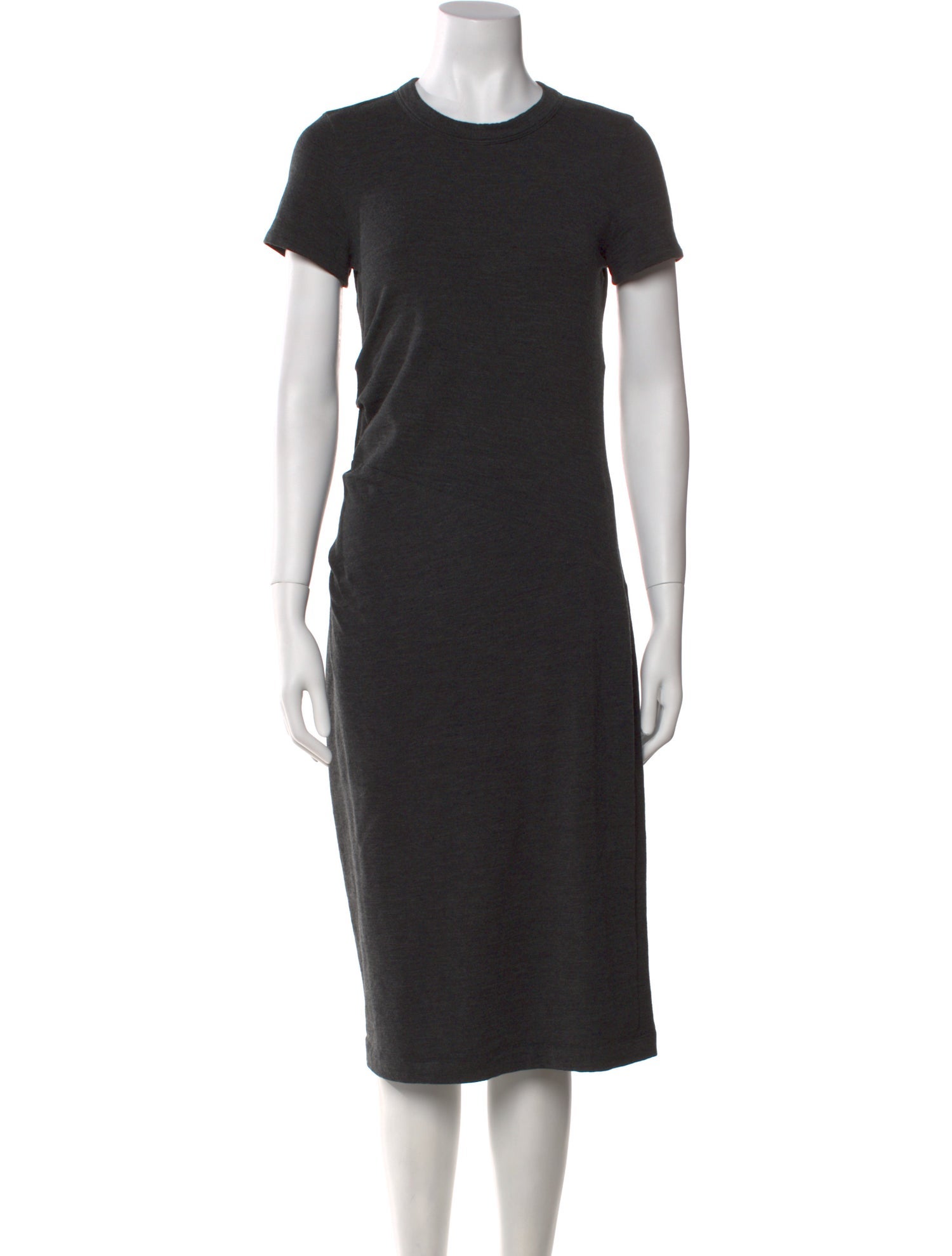 Brunello Cucinelli Virgin Wool Midi Length Dress