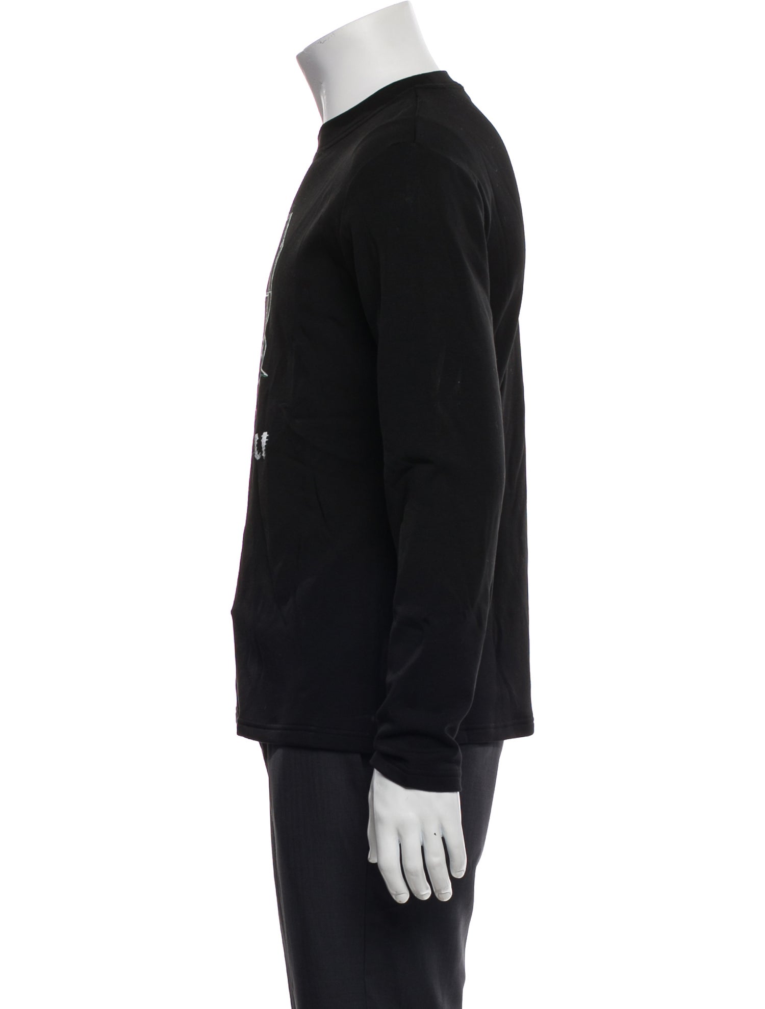 Brunello Cucinelli Graphic Print Crew Neck Sweatshirt