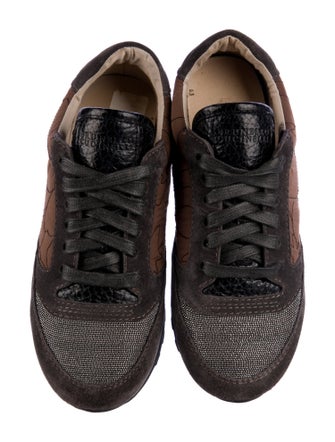 Brunello Cucinelli Monili Suede Sneakers