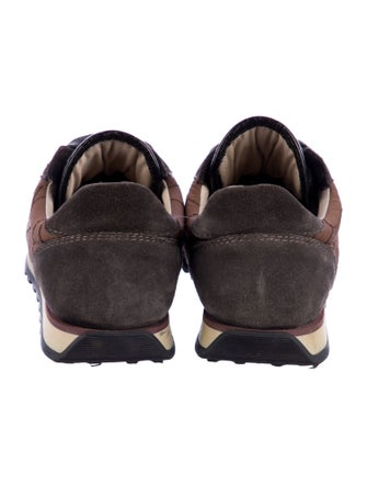 Brunello Cucinelli Monili Suede Sneakers