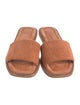 Brunello Cucinelli Monili Suede Slides
