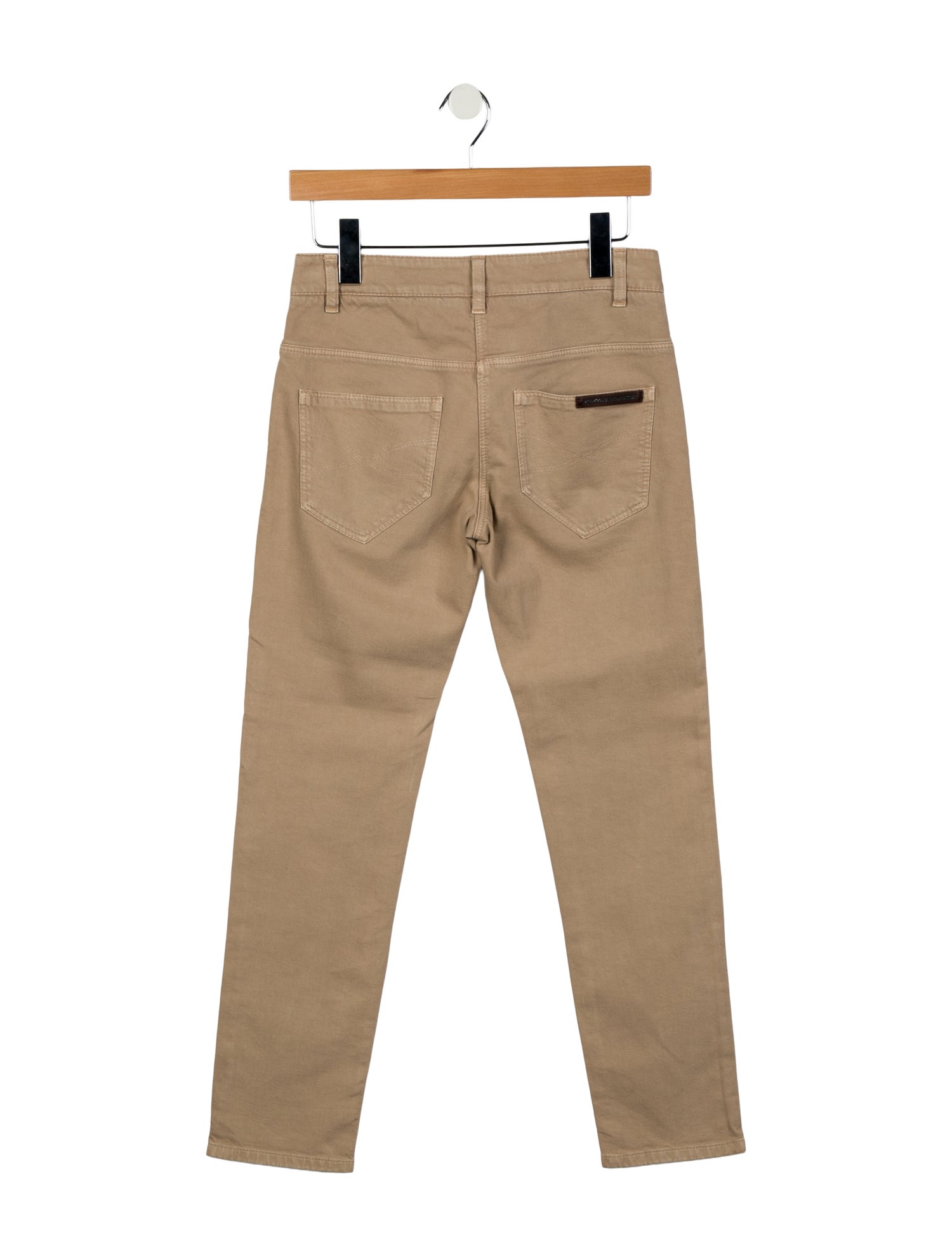 Brunello Cucinelli Low-Rise Straight Leg Jeans