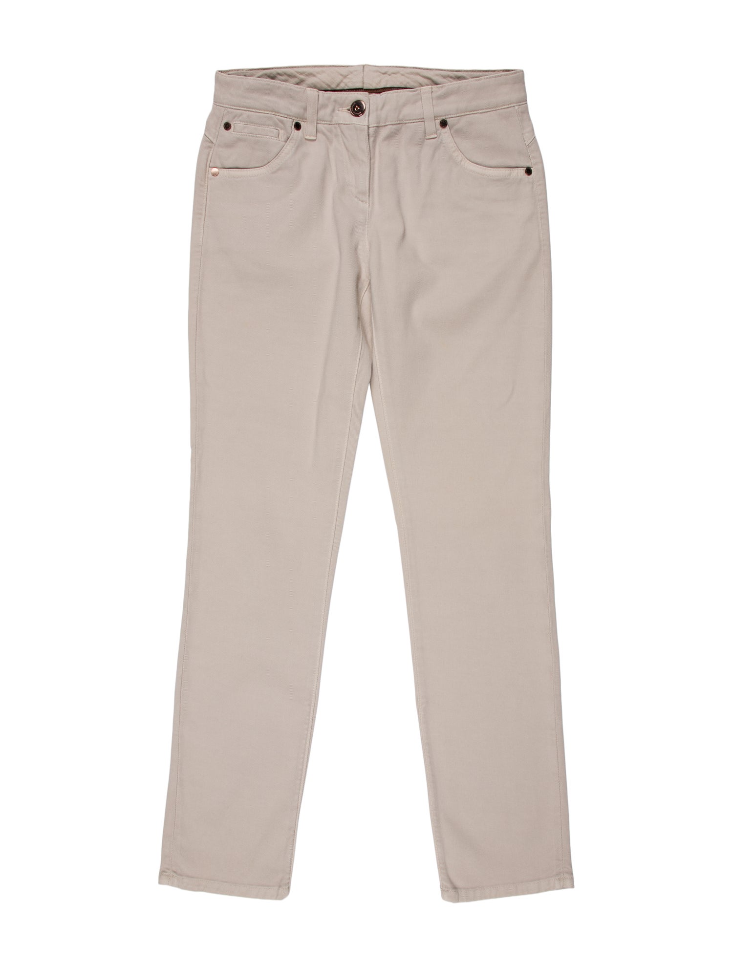 Brunello Cucinelli Straight Leg Pants