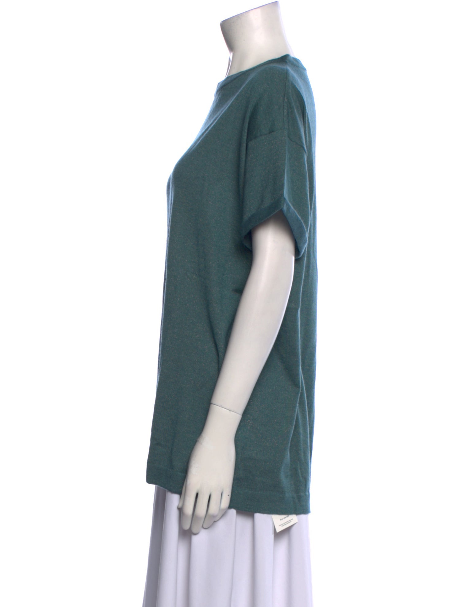 Brunello Cucinelli Cashmere Crew Neck T-Shirt