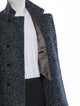 Brunello Cucinelli Cashmere Tweed Pattern Peacoat
