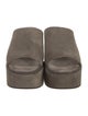 Brunello Cucinelli Suede Slides