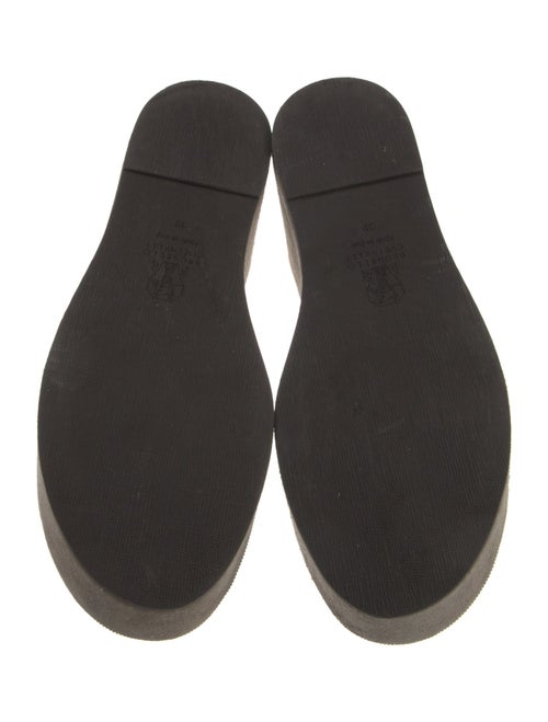 Brunello Cucinelli Suede Slides