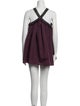 Brunello Cucinelli Halterneck Mini Dress