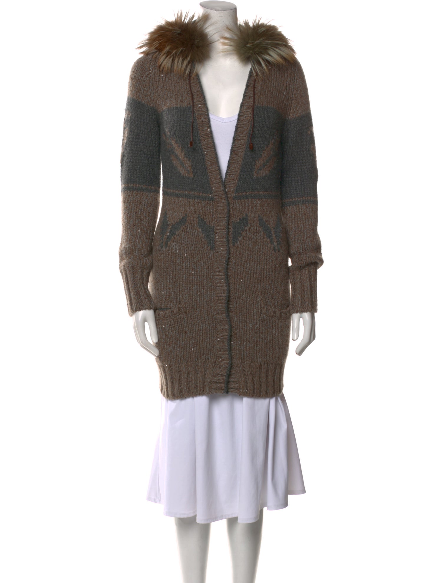 Brunello Cucinelli Cashmere Printed Sweater