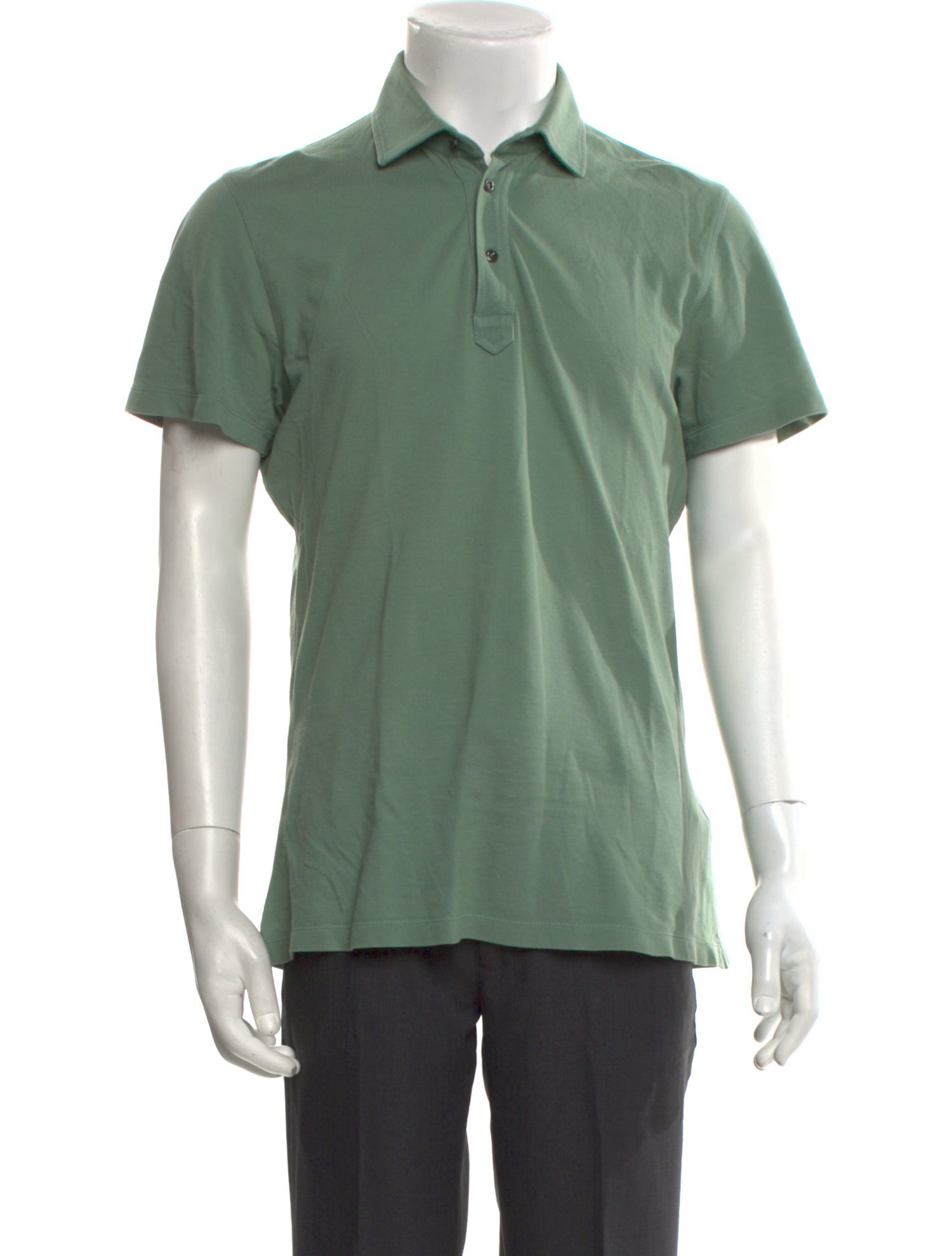 Brunello Cucinelli Collar Short Sleeve Polo Shirt
