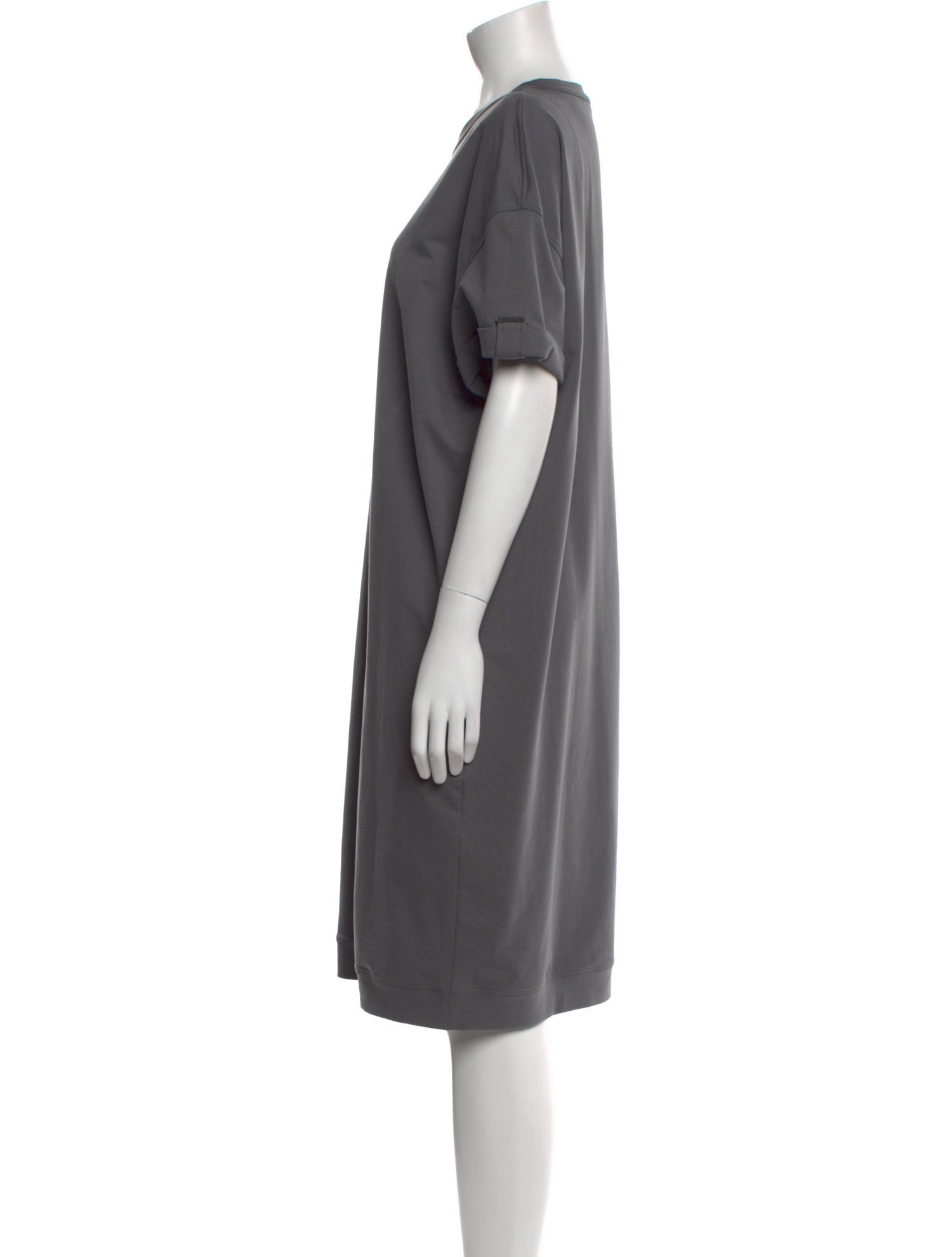Brunello Cucinelli Crew Neck Knee-Length Dress w/ Tags