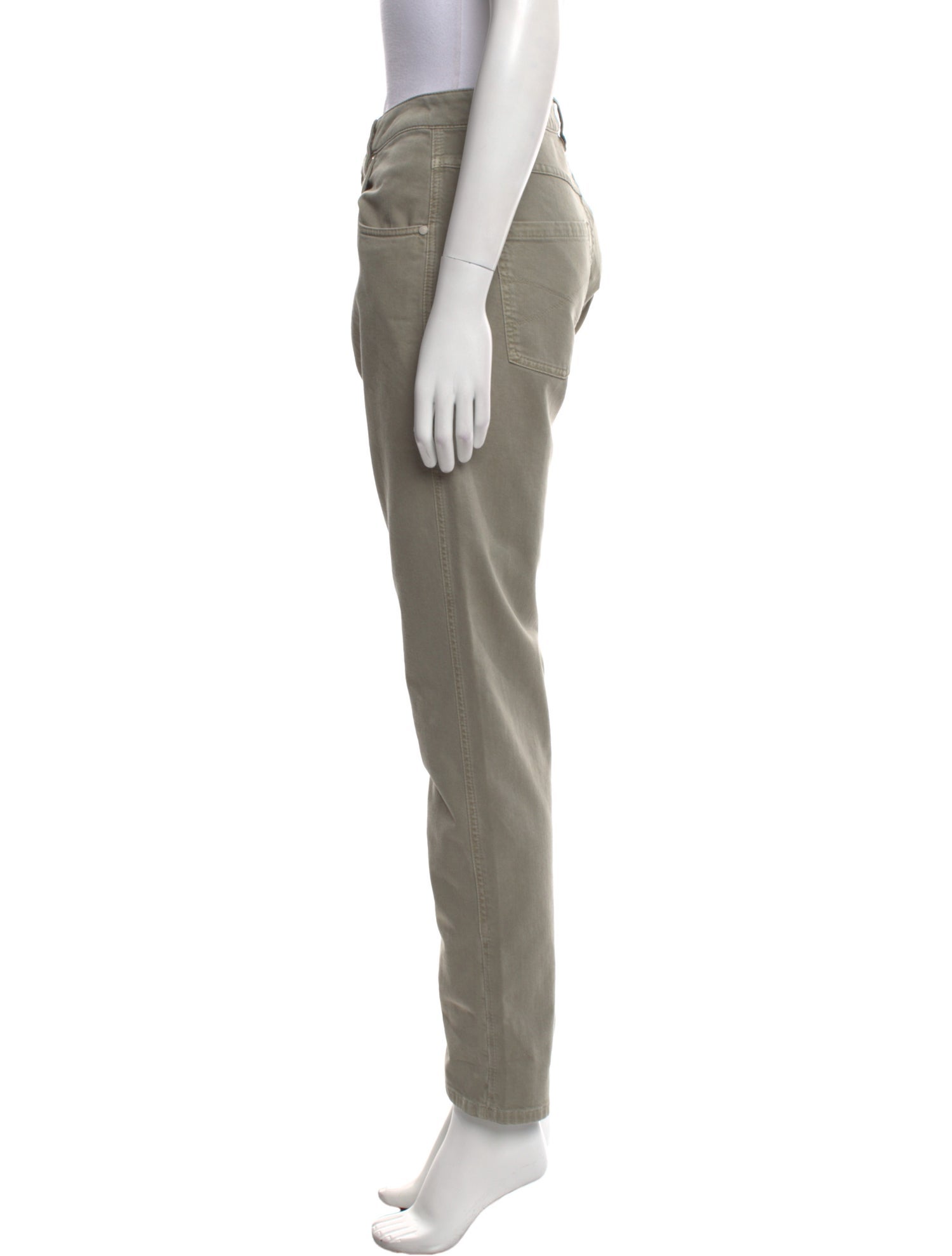 Brunello Cucinelli Mid-Rise Straight Leg Jeans w/ Tags