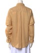 Brunello Cucinelli Long Sleeve Button-Up Top