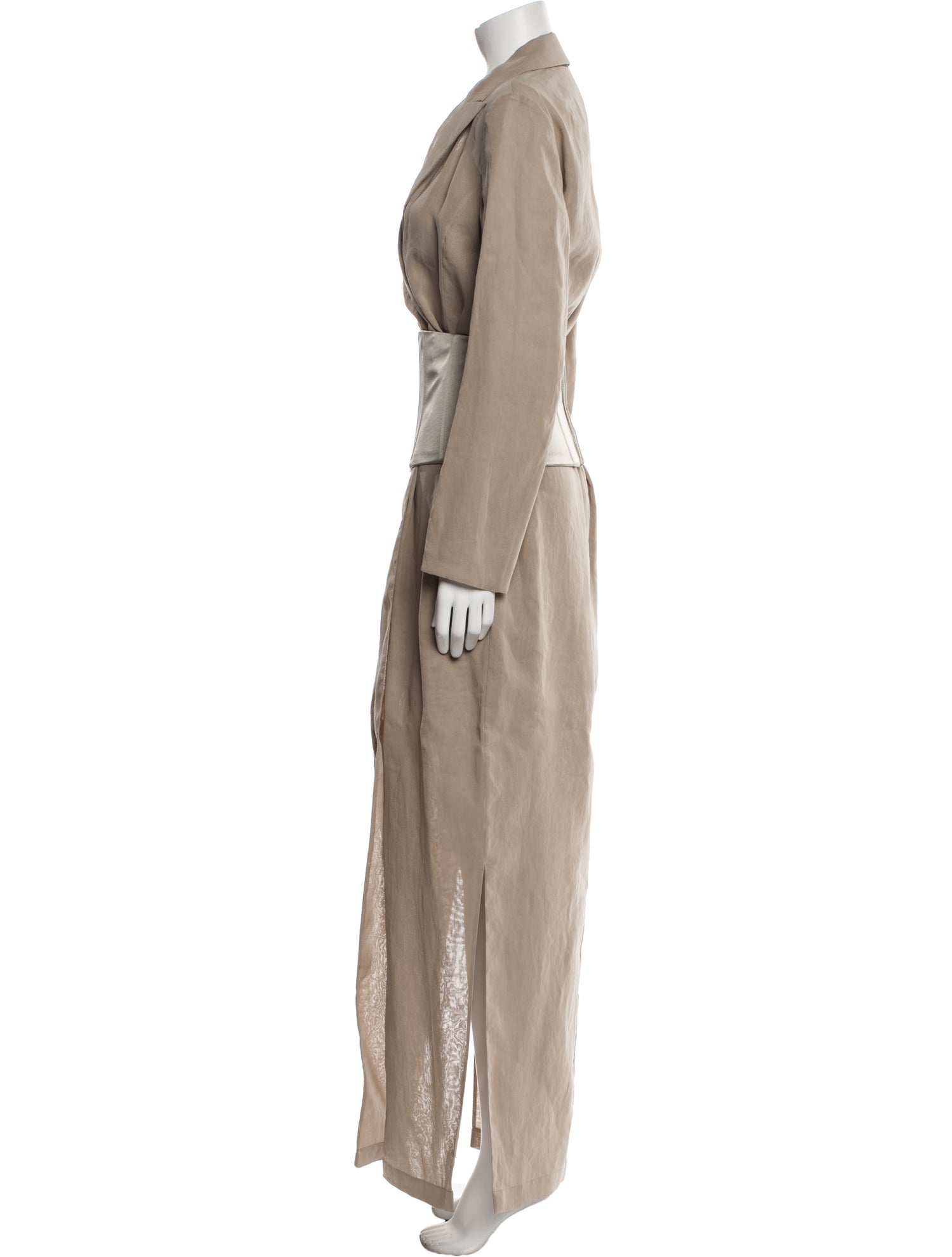 Brunello Cucinelli V-Neck Long Dress w/ Tags