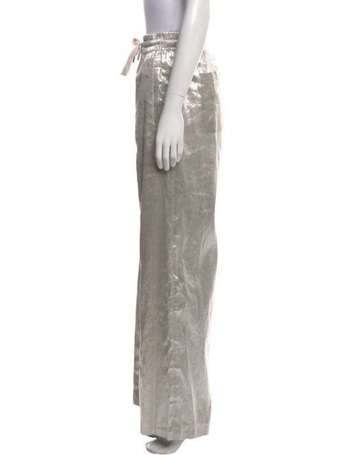 Brunello Cucinelli Linen Wide Leg Pants