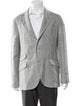 Brunello Cucinelli Linen Striped Blazer
