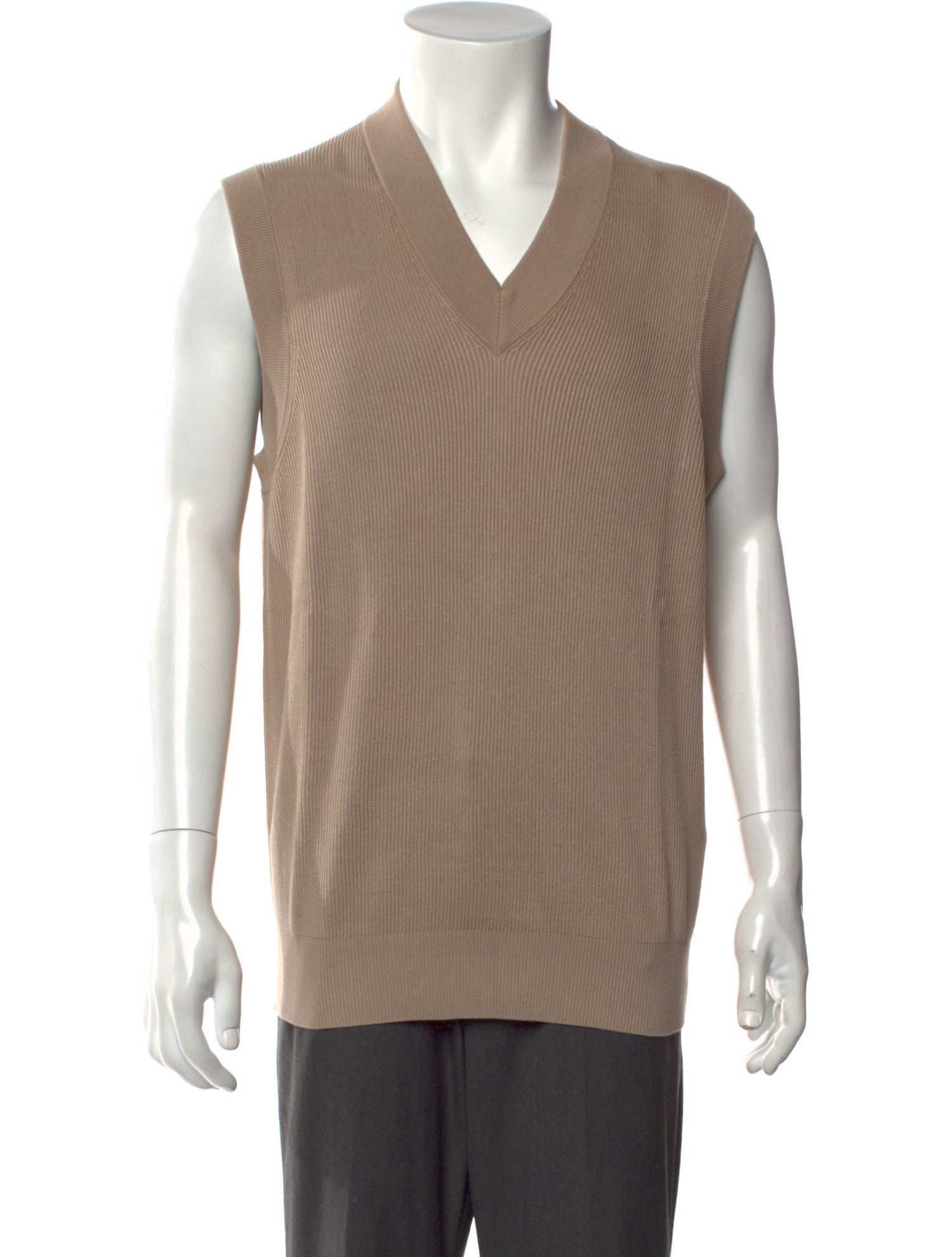 Brunello Cucinelli V-Neck Sleeveless Sweater Vest