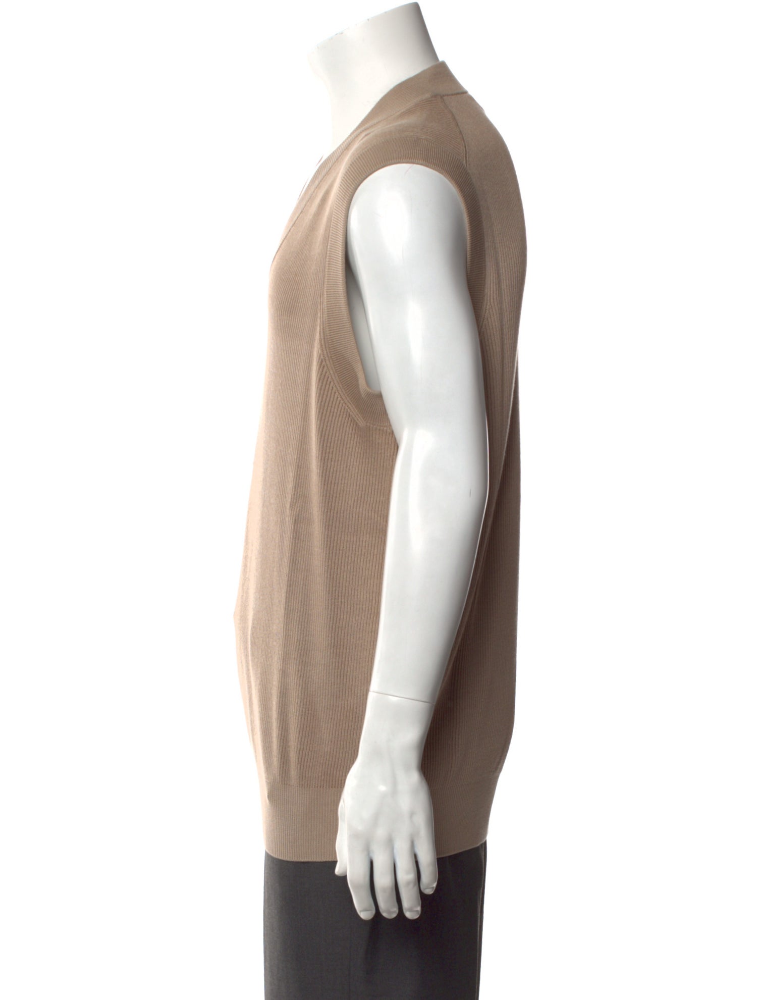 Brunello Cucinelli V-Neck Sleeveless Sweater Vest