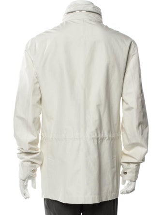 Brunello Cucinelli Linen Utility Jacket