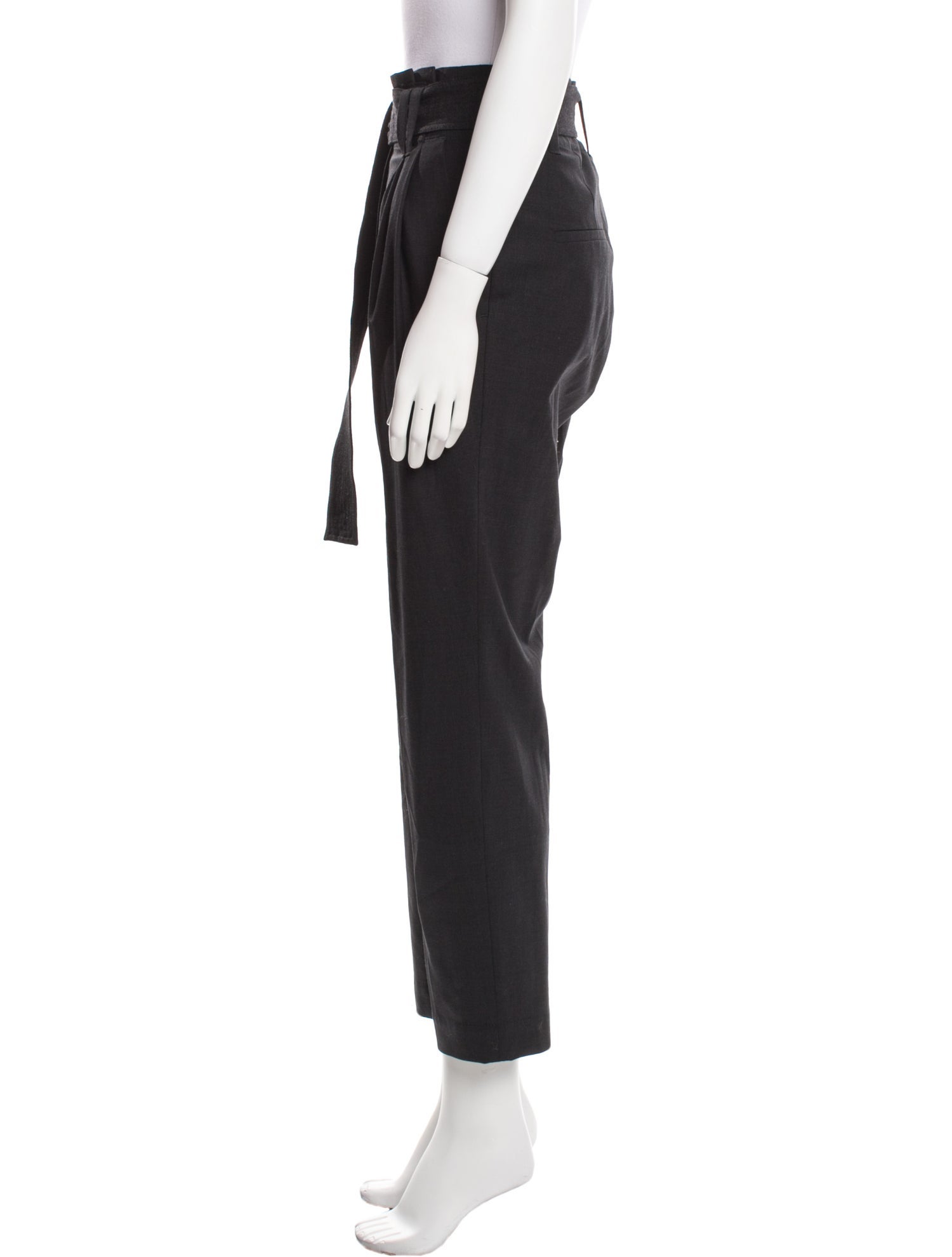 Brunello Cucinelli Virgin Wool Straight Leg Pants