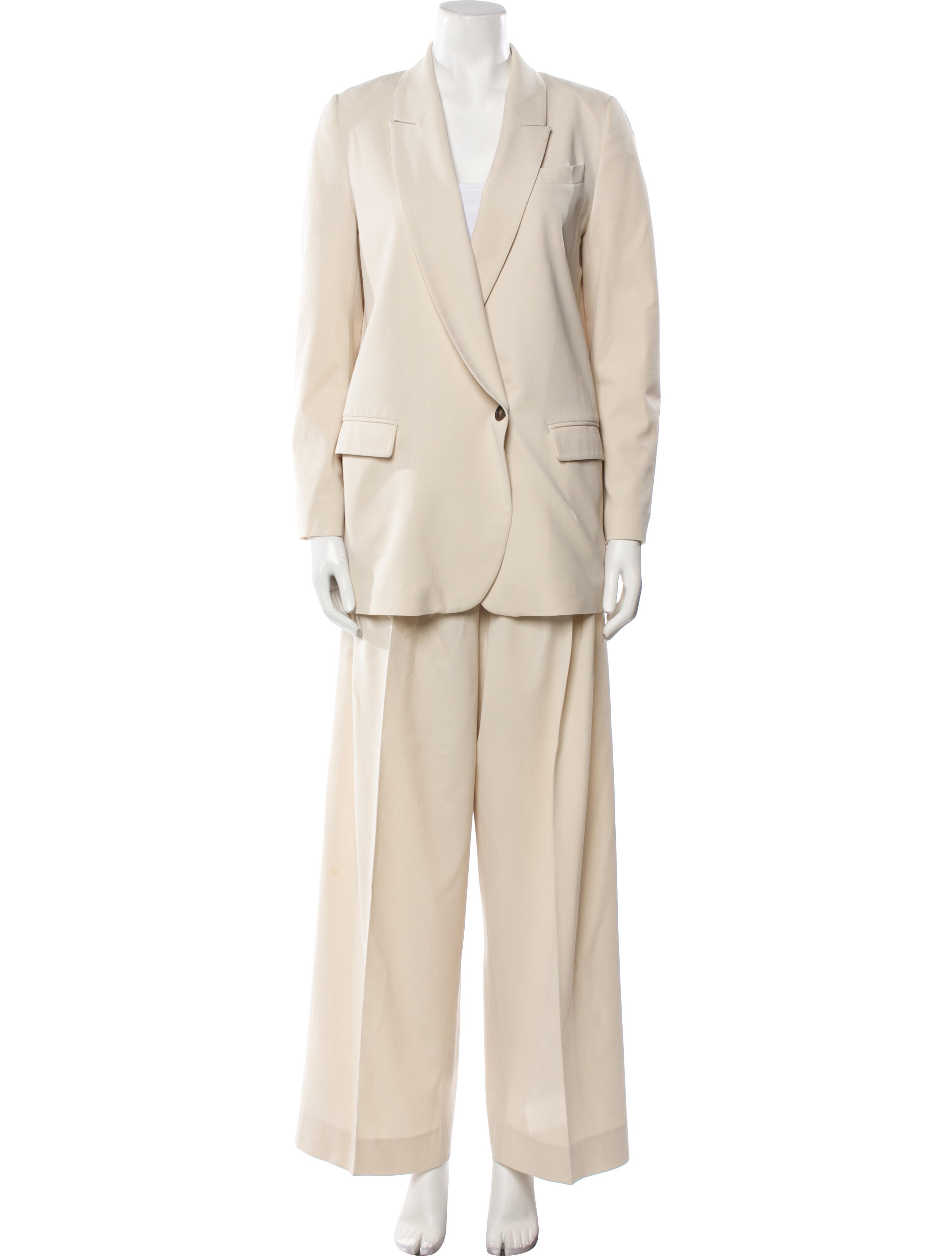 Brunello Cucinelli Virgin Wool Pantsuit
