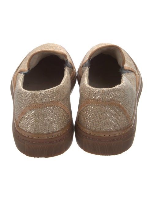 Brunello Cucinelli Glitter Accents Loafers