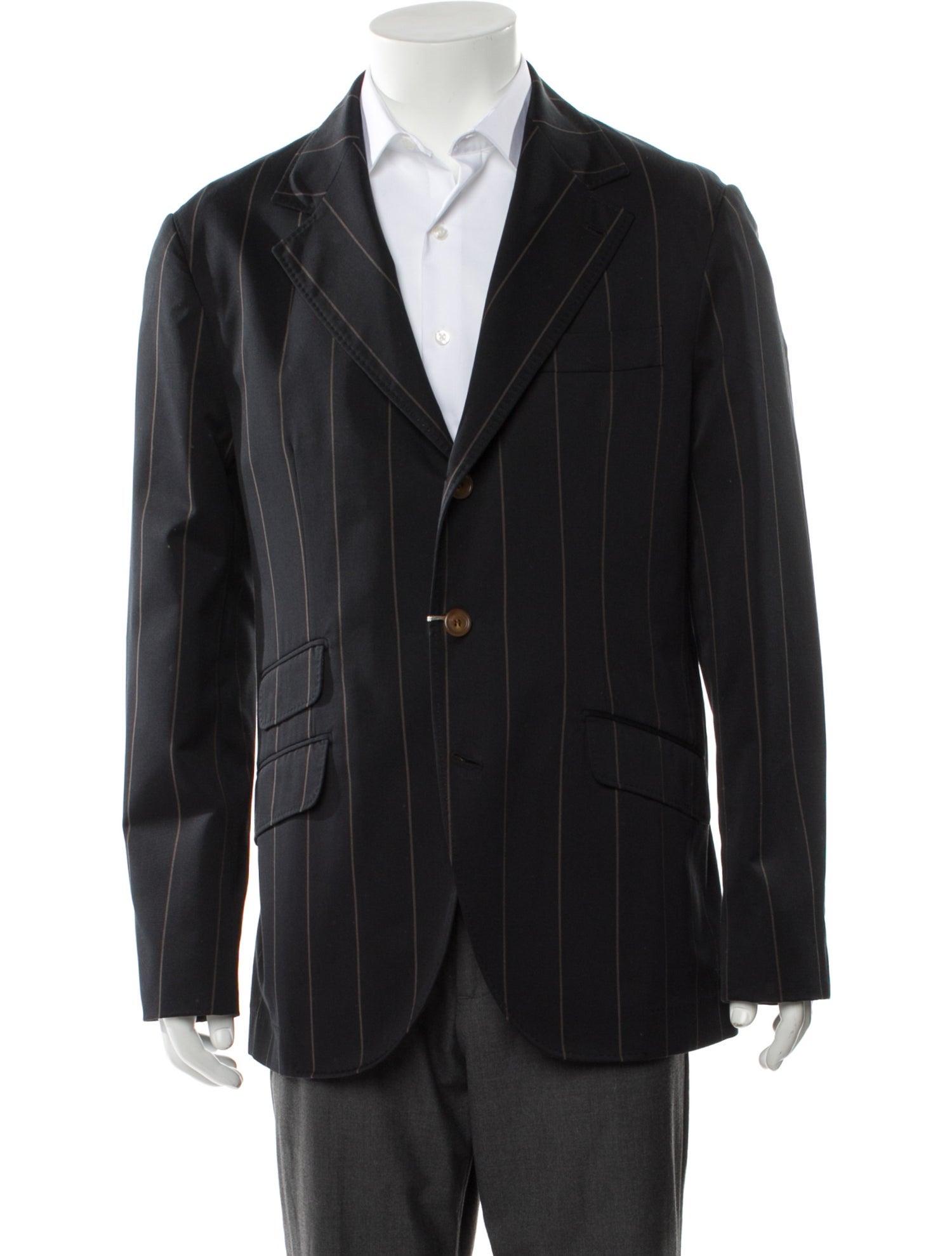 Brunello Cucinelli Striped Blazer