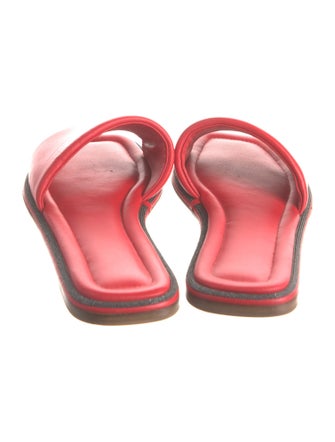 Brunello Cucinelli Leather Slides