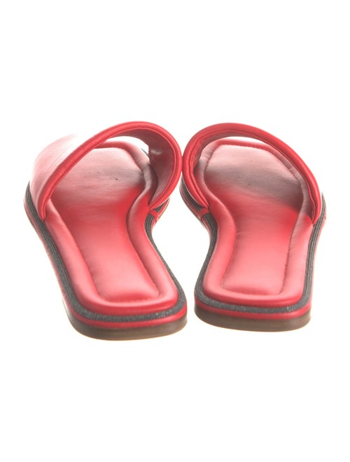 Brunello Cucinelli Leather Slides