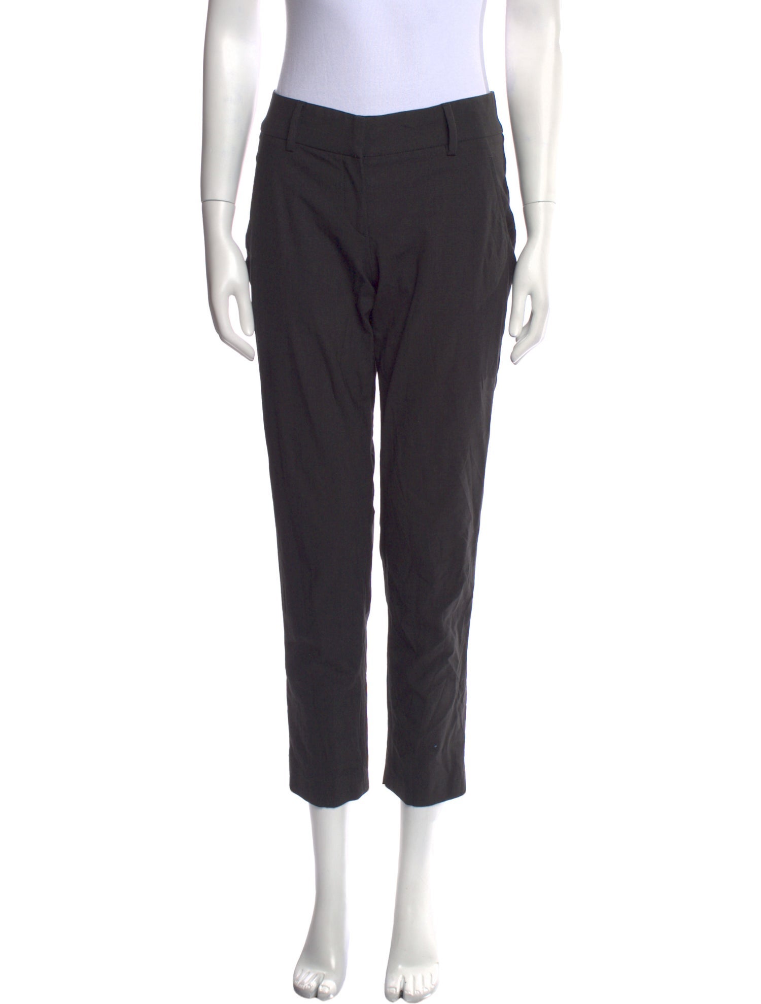 Brunello Cucinelli Virgin Wool Straight Leg Pants