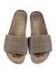 Brunello Cucinelli Monili Suede Slides