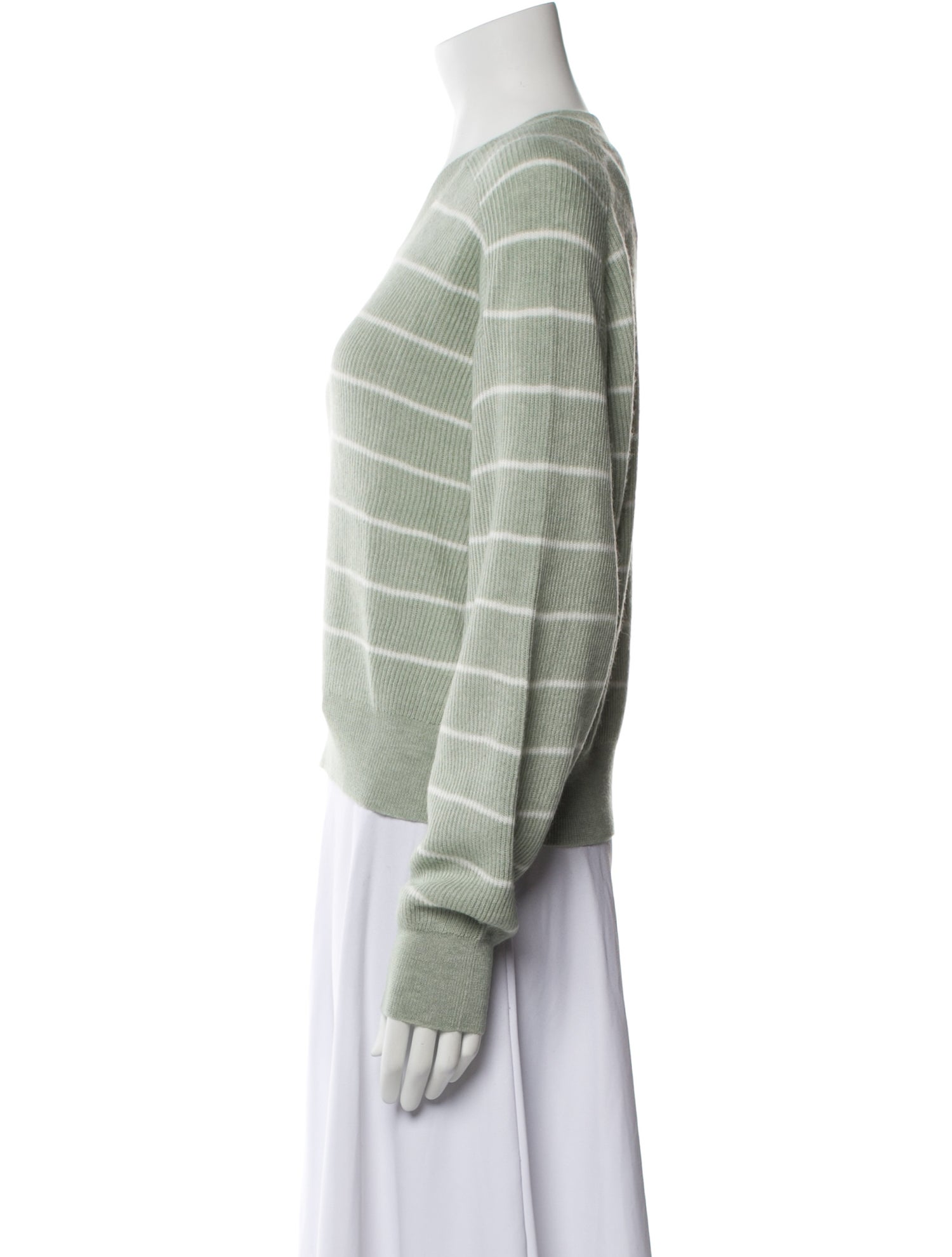 Brunello Cucinelli Alpaca Striped Sweater w/ Tags