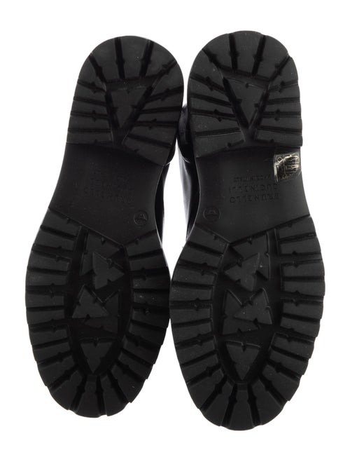 Brunello Cucinelli Monili Leather Combat Boots