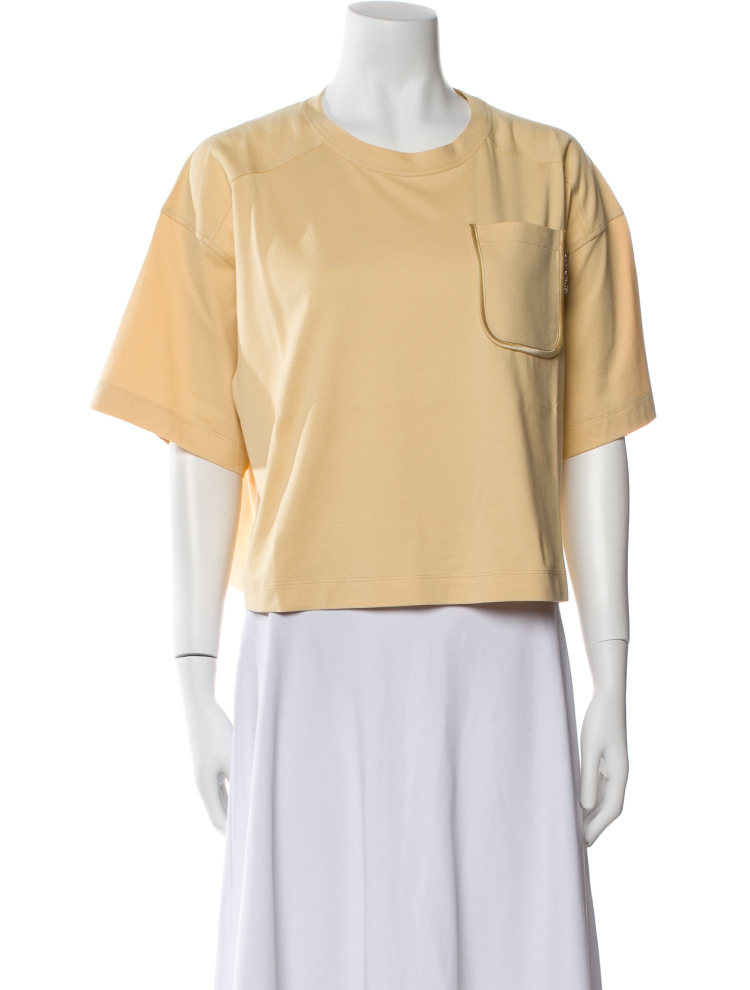 Brunello Cucinelli Crew Neck Short Sleeve Sweatshirt w/ Tags